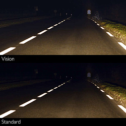 Лампа галогеновая Philips HB3 12V 65W P20d (9005) Vision+30% - фото 3