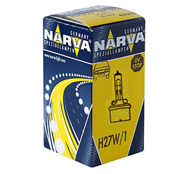 Лампа галогеновая Narva H27 W/1 12V 27W PG13